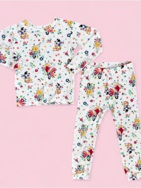 Baby Gap x Disney Snow White Organic Cotton Pajama Set size 4T EUC